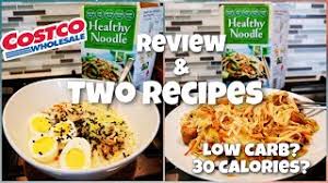 Type of noodles you can use ramen. Costco Low Carb Healthy Noodle Japanese Ramen And Pad Thai Recipes With Kibun Foods Healthy Noodle Youtube