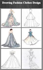 Desain baju dress panjang 2019 mengalami perkembangan dari waktu ke waktu. Drawing Fashion Clothes Design For Android Apk Download