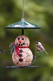 Snowman Seed Cylinder Wild Birds Unlimited Birds Bird Seed