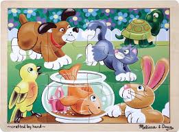Big puzzle pieces for toddlers. Best Wooden Puzzles For Toddlers