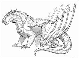 Spring Coloring Sheets Free Lovely Awesome Mudwing Dragon Coloring Page Free Coloring Pag In 2020 Zoo Animal Coloring Pages Dragon Coloring Page Pokemon Coloring Pages