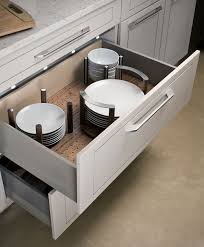 25 insanely organized cabinets to motivate you. Plate Drawer Storage Designpinthurs Plates Design Home Storage Kitchen Cabinet Accessories No Upper Cabinets Kitchen Cabinet Storage Solutions