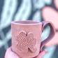 Textured Shamrock Clay Mug Hand Building Class