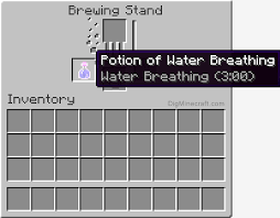 Breathe Under Water By Drinking This Potion Of Water Breathing In Minecraft And More Brewing Recipes Minecraft Potion Recipes Potions Recipes Brewing Recipes