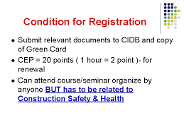 New registration for sicw course untuk seluruh malaysia ii. Safety And Health Assessment System In Construction Shassic