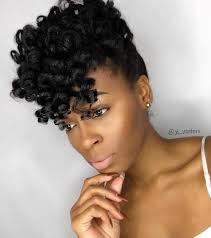 Short hair is like the perfect accessory that helps bring your entire look together. Updos For Short Hair Black Women Novocom Top