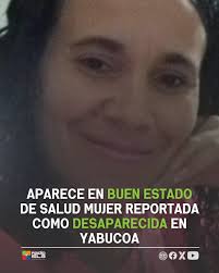 Iris M. Moctezuma Aponte se presentó de forma voluntaria en el cuartel de  la policía estatal del mencionado municipio, donde manifestó que se  encontraba en buen estado de salud y aclaró que