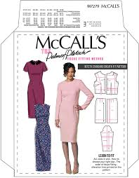 Mccalls 7279 Sheath Fit Pattern