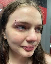 One of our favorite young ladies with a beautiful spine piece by Rodney.