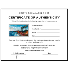 Designing a certificate of authenticity is not hard enough even one can make it easily using a perfect certificate of authenticity template. Certificate Of Authenticity Design Other Business Or Advertising Contest 99designs