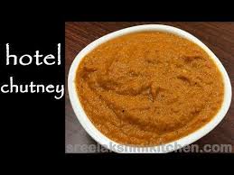 Hotel Chutney Side Dish Recipes For Idli And Dosa Is With Detailed Video And Photo Recipe Hotel Style Chutney Is Chutney Recipes Chutney Indian Side Dishes