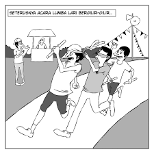 Contextual translation of lumba lari dalam bahasa english into english. Norazali1983 Aco Yol Episod 85 Acara Lumba Lari Facebook