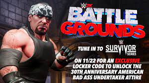 There's a locker code entry area on wwe 2k battlegrounds, but as of this report, we haven't seen any locker codes. Wwe 2k Battlegrounds On Twitter Who Wants A Locker Code Tune In To Survivorseries To Nab An Exclusive Wwe2kbattlegrounds Code To Unlock An All New Undertaker Attire Https T Co Oiyfotyzqs