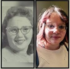 My late grandma Betty's high school picture