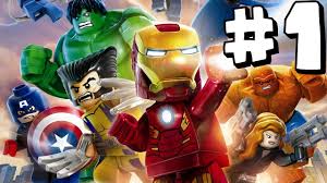 Lego Marvel Superheroes Part 1 Xbox One Hd Gameplay Walkthrough Youtube