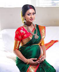 Image May Contain 1 Person Standing Indian Maternity Maternity Photoshoot Outfits Maternity Dresses Photography
