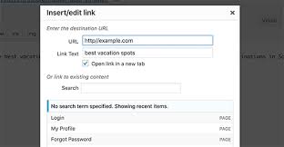 The opening link tag has a href parameter which specifies where the link will redirect. How To Open External Links In A New Window Or Tab With Wordpress