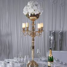 One can dress them up for grand gala weddings or keep it casual and laid back for rustic weddings. Efavormart 33 Tall Gold Arm Shiny Metal Candelabra Chandelier Votive Candle Holder Wedding Centerpiece Walmart Com Walmart Com