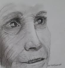 Sketches this morning Title : Spirit Pencil Charcoal