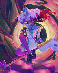 Merry Mage Outters Space - Illustrations ART street