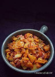 Potato Mezhukkupuratti Kerala Style Stir Fried Potatoes Indian Food Recipes Kerala Food Recipes