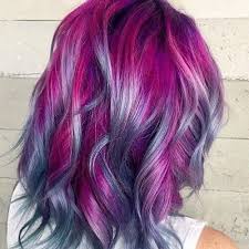 The smooth and seamless transition from the dark shade at the top to lighter tones at the bottom is absolute perfection. Blue Is The Coolest Color 50 Blue Ombre Hair Ideas Hair Motive Hair Motive