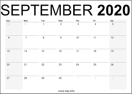 Create an employee schedule in minutes with this free schedule maker. September 2020 Calendar Printable Monthly Free Download Hipi Info Calendars Printable Free