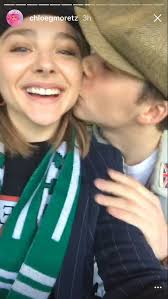 Sorority rising star opens up about hitting the red carpet with brooklyn beckham. Brooklyn Beckham Chloe Grace Moretz Kissing Instagram