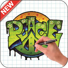 Use marker or paint to darken the lines drawn with your pencil or chalk. Download How To Draw Graffiti Easy Free For Android How To Draw Graffiti Easy Apk Download Steprimo Com