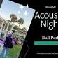 Acoustic Night with Food Truck event image