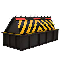Ip68 Heavy Duty Electric Road Blocker With Traffic Barrier ...