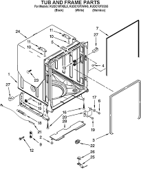 Kitchenaid dishwasher kdtm404kps parts diagram. Kitchenaid Kudc10fxss5 Dishwasher Partswarehouse