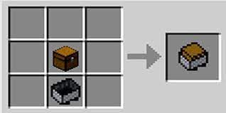 Como Fazer Carrinho Armazem Bau No Minecraft Minecraft Minecraft Crafts Receitas De Artesanato