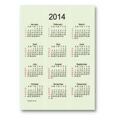 52 Week Calendar 2014 Business Cards Printing Business Cards Business Card Template Mini Calendars