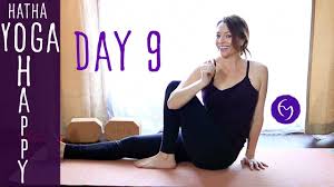 Day 9 Hatha Yoga Happiness Turn A Negative Into A Positive With Fightma Yoga Videos Hatha Yoga Poses Hatha Yoga