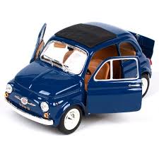 1 Pcs Maisto Bburago 1 24 Fiat 500f 1965 Fiat 500l 1968 Retro Classic Car Diecast Model Car Toy Wish Yellow Car Car Diecast