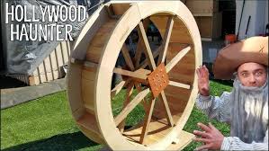 How to get rid of water stains? Prop Making Make A Water Wheel Feature Old Western Town Prop For Sac Mini Golf Course Youtube