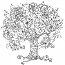 Pamiętaj, one są za darmo. Tree Coloring Page Designs Coloring Books Flower Coloring Pages