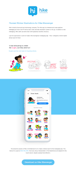 These photo sticker apps for android let you to add beautiful and cute stickers on your pictures to make them more impressive and stylish. Sticker Design Hike Messenger App On Behance