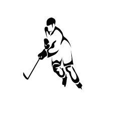 Wholesale 5pcs 10pcs 10 3cm 12 6cm Personality Sports Ice Hockey Car Stickers Vinyl Fashion Accessories Black Silver Hockey Tattoo Hockey Hockey Players