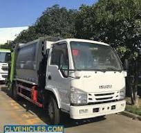 98HP Waste Compactor Truck 5000L Garbage Compression Truck
