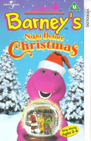 The excitement builds as santa leads. Barney S Night Before Christmas Cic Video With Universal And Paramount Uk Wiki Fandom
