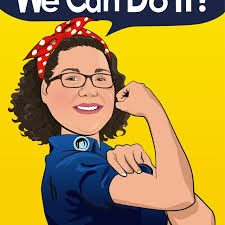 Personalized Rosie the Riveter Print