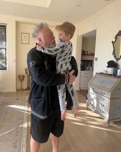 There's no doubt about it - Kyle Sandilands and his three-year-old son Otto share an incredibly special bond. See more cute family photos via the link in our bio.