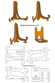 Download Laser Cut Picture Frame Stand And Plate Holder Designs Freepatternsarea