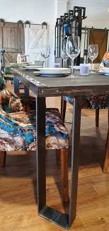 Knights, horses, falconry, jousting, the color & action of medieval spain. Medieval Solid Wood Dining Table Made Of Oak With Steel Fittings Loftmarkt