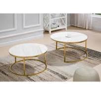 Manufacturer Modern White Marble Coffee Table