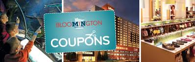 Bloomington Coupons Mall Of America Minneapolis Mall Of America Minnesota Vacation