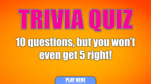 Community contributor can you beat your friends at this quiz? Fun Trivia Quiz But You Won T Even Get 5 Right Youtube