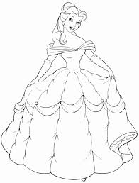 Printable Tinkerbell Coloring Page Inspirational Free Printable Belle Coloring Page In 2020 Princess Coloring Pages Disney Princess Coloring Pages Belle Coloring Pages